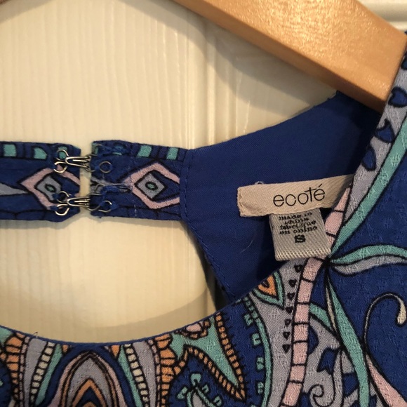 Blue printed urban outfitters dress - Picture 2 of 5